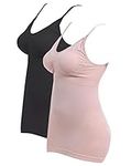 Maternity Seamless Nursing Tank Top for Breastfeeding