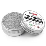 BEEYUIHF Soldering Tip Tinner Cleaner, Lead Free Oxidation Cleaning Paste, Refresher Tip Tinner Flux, Soldering Tip Cleaning #F490 (0.92oz/26g)