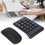 Estink Wireless Numeric Keyboard and Mouse Combo, 2.4GHz Wireless Technology, Plug and Play Numeric Keyboard, 1200 dpi, Sensitive, Durable, Numeric Keyboard, Combo Mouse