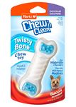 Hartz Chew n' Clean Twisty Bone Bacon Scented Flexible Dog Chew Toy - Extra Small, 3270015686