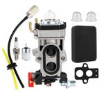 Ferilter 150BT Carburetor for Husqvarna 150BT 150BF 350BT 350BF Backpack Leaf Blower Parts 502845001 with Air Filter Kit