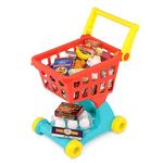 Battat – Pretend Shopping Playset – Play Groceries & Cart – 29 Play Food Items – Play Kitchen Accessories – 2 Years + – Shopping Day Grocery Cart