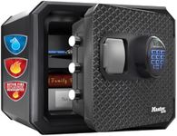 Master Lock Certified Fireproof and Waterproof Safe, 23L, 417 x 348 x 478 mm, Digital Combination with Backlit Keypad, for home and professionals