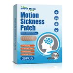 Motion Sickness Patch, 36 PCS Anti Nausea Patches, Sea Sickness Patch, Relieve Vomiting, Nausea, Fast Acting and No Side Effects