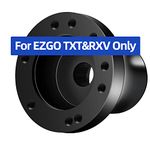 Golf Cart Steering Wheel Adapter Customized Black 1PC (EZGO TXT & RXV)