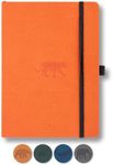 Dingbats A5 Wildlife Ruled Notebook Journal - Premium Vegan Leather Softcover Executive Journal for Women & Men - Work, Note Taking, Writing & Travel