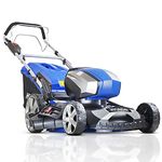 Hyundai 18"/45cm Cordless 80v Lithium-Ion Battery Self Propelled Lawnmower with Battery and Charger, 6 Cutting Heights, 65l Grass Collector, Foldable Handles, 3 Year Warranty