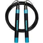 Rebsport | Professional Adjustable and Lightweight High Speed Jump Rope | Speed Rope for Crossfit Training, Boxing & High Intensity Fitness | Gym Accessory for Adults & Kids