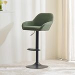 Home Centre | Solace | Metal | Bar Stools | Green | 1 Year Warranty