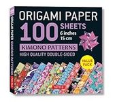 Origami Paper 100 sheets Kimono Pat