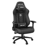 Anda Seat Dark Demon Gaming Chair for Adults - Ergonomic Video Game Chairs, Reclining Office Computer Gamer Chair, Neck & Lumbar Back Support - Large Comfy Black Premium PVC leather Desk Chair