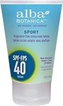 Alba Botanica Sport Sunscreen Lotion SPF 40, 113ml