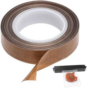 IMPRESA PTFE Tape/Teflon Tape for Vacuum, Hand and Impulse Sealers (1/2-inch x 30 feet) - Fits FoodSaver, Seal A Meal, Weston, Cabella's