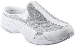 Easy Spirit Women's Walking Shoes, White Silver, 8.5