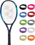 Yonex EZONE 26 Sky Blue Tennis Racquet Strung with White Synthetic Gut Racket String - 26 Inch Junior Tennis Racquet