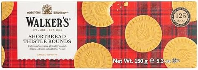 Walkers Pure Butter Shortbread Rounds Cookies, 150 Gram