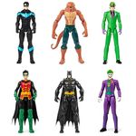 DC Comics, Batman 6-Pack | Batman, Robin, Nightwing, The Joker, The Riddler, Copperhead | 12-inch Action Figures, Kids Toys for Boys and Girls Ages 3 and Up