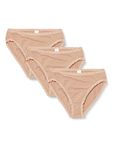 Sloggi Women's sloggi 24/7 Cotton Lace Tai C3P, BRUSH