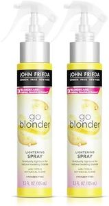 John Frieda Sheer Blonde Go Blonder Lightening Spray, 3.5 Ounce Controlled Hair Lightener, to Gradually Lighten Hair, with Citrus and Chamomile BlondMend Technology (2 Pack)