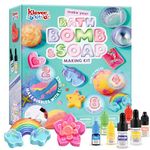 Klever Kits Make Your Own Soap Kit and Bath Bomb, Soap Making Kit for Kids, STEM Science Kits,DIY Craft for Kids, Girls Gift Age 6 7 8 9 10 11 12 Years,Gift for Birthday Christmas, Halloween