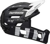 BELL Super Air Men's Helmet, Fasthouse Matte Black/White, L