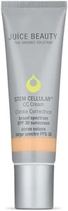 Juice Beauty Stem Cellular CC Cream with Mineral Zinc SPF 30, Rosy Glow - Tinted Moisturizer & Color Corrector for Dark Spots and Redness - Radiant Dewy Finish, 50ml (1.7 fl oz)