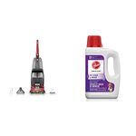 Hoover Power Scrub Deluxe Carpet Cleaner Machine + Hoover Paws & Claws Carpet Cleaning Formula