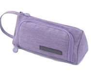 Cute Pencil Case, OLIYuMi Pencil Pouch Pencil Bag Storage Box Stationery Organizer Makeup Bag with Zipper Closure for Student Office College Boys and Girls (Dark Purple)