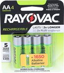 Rayovac Recharge Standard Battery - Rechargeable NiMH AA - LD715-40P GEND [Price is per Pack]