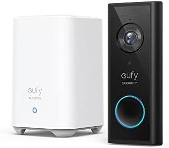 eufy Security, Video Doorbell S220 (Battery-Powered) Kit, Security Camera - 2K Resolution, 180-Day Battery Life, Encrypted Local Storage, No Monthly Fees, Built-in Storage, Motion Only Alert