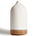 VIVITEST Ceramic Diffuse,Stone Essential Oil Diffuser, Ultrasonic Aromatherapy Diffusers for Home