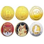 6 Pack Collectible Bitcoin Ethereum