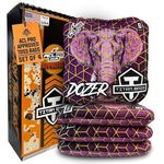 Titan Bags Dozer Cornhole Bags - 6" x 6" ACL PRO Approved Cornhole Bean Bag for Tournaments - Versatile & Durable Professional Cornhole Bag Ideal for Indoor/Outdoor Toss Games - Geode (Set of 4)