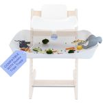 CATCHY - Food Catcher - Compatible with Stokke Tripp Trapp High Chair - Highchair Sold Separately - Baby & Toddler Food & Mess Catcher - Under High Chair Accessory - Baby Feeding Essentials