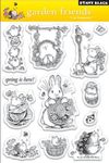 Penny Black PB30021 Clear Stamp Set, Garden Friends