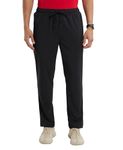 Jockey Men's Slim Fit Polyester Track Pant MV25_Black_M