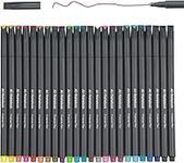 Fineliner Color Pens Set, 0.38mm Fi