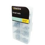 Sterling PNAIL1 Small Nails, Clear, Set of 1000 Pieces