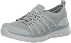 Skechers Womens Graceful Soft Soul, Grey, 8