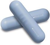 Lindywell 2 lb hand weights for women set of 2 - soft grip walking hand weights sets for women or men 2.2lbs each for fine-toning, Pilates, physical therapy, travel