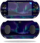 MightySkins Skin Compatible with Sony PS Vita (Wi-Fi 2nd Gen) wrap Cover Sticker Skins Aurora Borealis