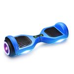 WEELMOTION Hoverboard with Music Speaker and LED Front Lights All Terrain 6.5" UL 2272 Certified Hoverboard with complimentary hover board bag, Two-Wheel Self Balancing scooter with Range up to 10 kms