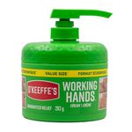 O'Keeffe's Working Hands Hand Cream for Extremely Dry, Cracked Hands, Heals, Relieves and Repairs, Boosts Moisture Levels, 283g Pump Bottle