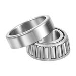 uxcell 2pcs LM12749/LM12710 Tapered Roller Bearing Cone and Cup, 0.8656" Bore x 1.781" OD x 0.6693" Thick, Chrome Steel Taper Bearing Set