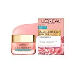 L’Oréal Paris Age Perfect Rosy Tone Moisturizer, with LHA & Imperial Peony Extract, For Mature Skin, Fragrance Free Skincare, 50 ml