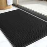 COCOER-Chenille Bath Mat-Rubber Bac