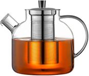 Ehugos Glass Teapot, 1500ml Stoveto