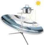Solar Oven,Outdoor Ovens,Solar Cooker Stove Kits,1800W Portable Parabolic Solar Cooker,Concentrating Solar Cooker, 59 Inch Foldable Solar Cooker, Solar Cooker Parabolic Portable Stoves Magnesia