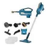 SYGNIUSSteam Mop Cleaner with Detachable Handheld Steamer for Cleaning Hardwood/Laminate Floor, Tiles and Grout, with 6-in-1 Multi-purpose Accessories and Washable Microfiber Pads