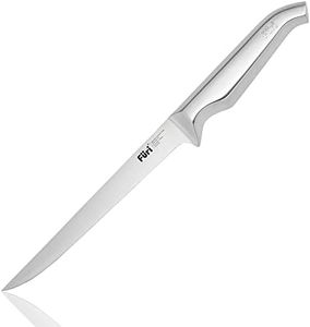 Furi Pro Filleting Knife 17cm (7in), high-quality knife for superior cutting performance, flexible, tapered blade for precision filleting, reverse-wedge handle for a safer grip, 25-year guarantee